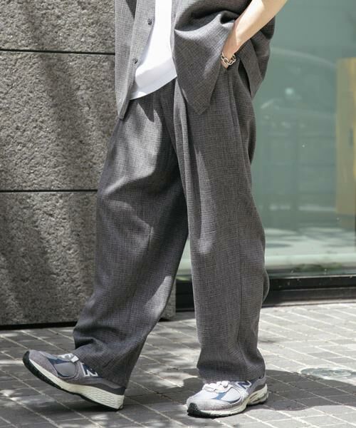 SENSE OF PLACE by URBAN RESEARCH / センスオブプレイス バイ アーバンリサーチ その他パンツ | メランジタックワイドパンツ | 詳細18