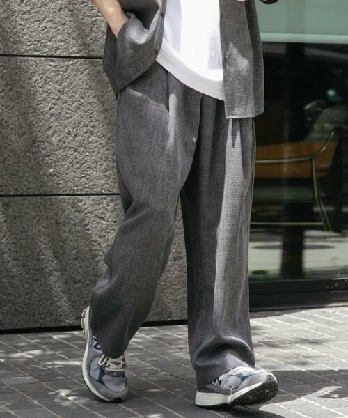 SENSE OF PLACE by URBAN RESEARCH / センスオブプレイス バイ アーバンリサーチ その他パンツ | メランジタックワイドパンツ | 詳細19