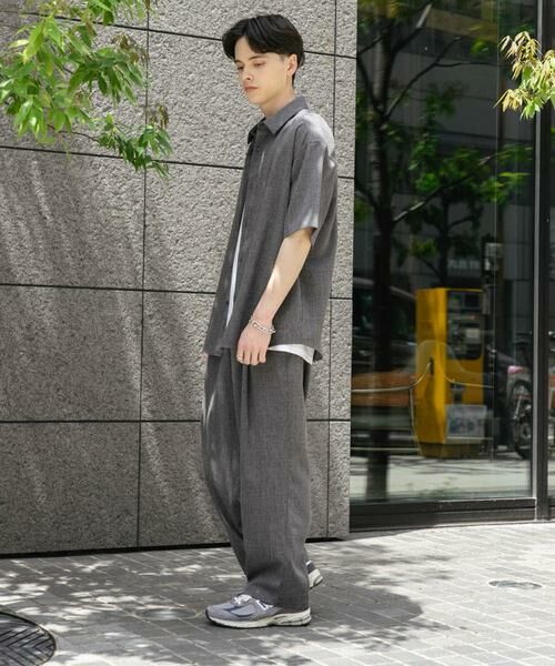 SENSE OF PLACE by URBAN RESEARCH / センスオブプレイス バイ アーバンリサーチ その他パンツ | メランジタックワイドパンツ | 詳細22