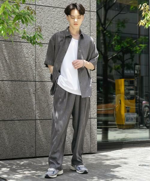 SENSE OF PLACE by URBAN RESEARCH / センスオブプレイス バイ アーバンリサーチ その他パンツ | メランジタックワイドパンツ | 詳細23