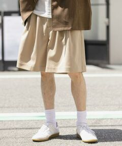 SENSE OF PLACE by URBAN RESEARCH / センスオブプレイス バイ アーバンリサーチ ショート・ハーフ・半端丈パンツ | ワイドバギーショーツ