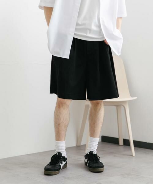 SENSE OF PLACE by URBAN RESEARCH / センスオブプレイス バイ アーバンリサーチ ショート・ハーフ・半端丈パンツ | ワイドバギーショーツ | 詳細1