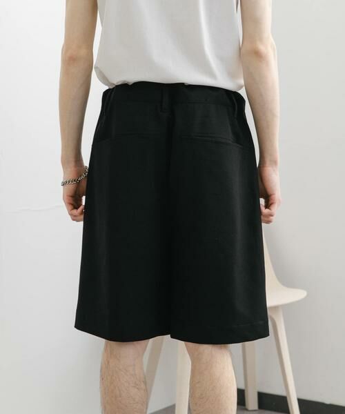 SENSE OF PLACE by URBAN RESEARCH / センスオブプレイス バイ アーバンリサーチ ショート・ハーフ・半端丈パンツ | ワイドバギーショーツ | 詳細7