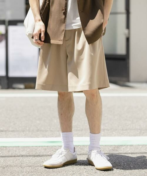 SENSE OF PLACE by URBAN RESEARCH / センスオブプレイス バイ アーバンリサーチ ショート・ハーフ・半端丈パンツ | ワイドバギーショーツ | 詳細12