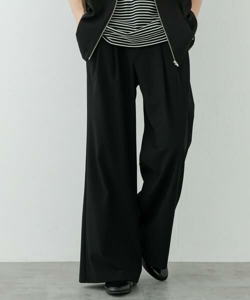 SENSE OF PLACE by URBAN RESEARCH / センスオブプレイス バイ アーバンリサーチ その他パンツ | 2タックフレアワイドスラックス | 詳細2