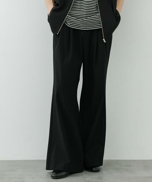 SENSE OF PLACE by URBAN RESEARCH / センスオブプレイス バイ アーバンリサーチ その他パンツ | 2タックフレアワイドスラックス | 詳細3