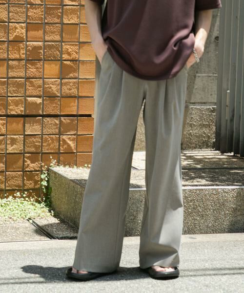 SENSE OF PLACE by URBAN RESEARCH / センスオブプレイス バイ アーバンリサーチ その他パンツ | 2タックフレアワイドスラックス | 詳細14