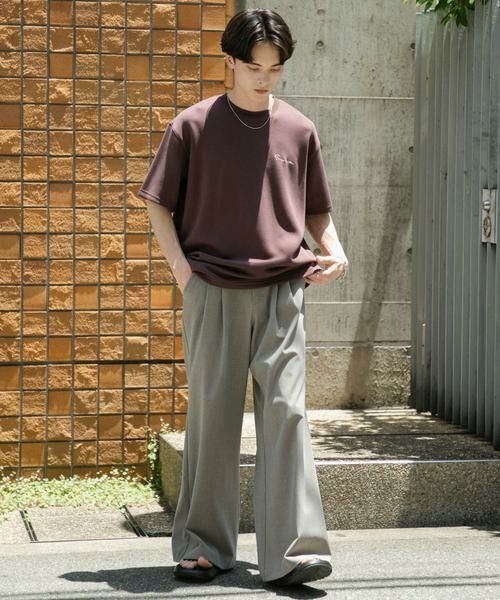 SENSE OF PLACE by URBAN RESEARCH / センスオブプレイス バイ アーバンリサーチ その他パンツ | 2タックフレアワイドスラックス | 詳細17