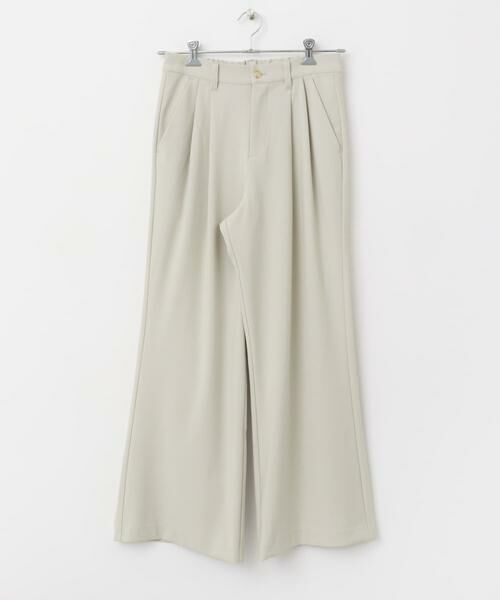 SENSE OF PLACE by URBAN RESEARCH / センスオブプレイス バイ アーバンリサーチ その他パンツ | 2タックフレアワイドスラックス | 詳細30