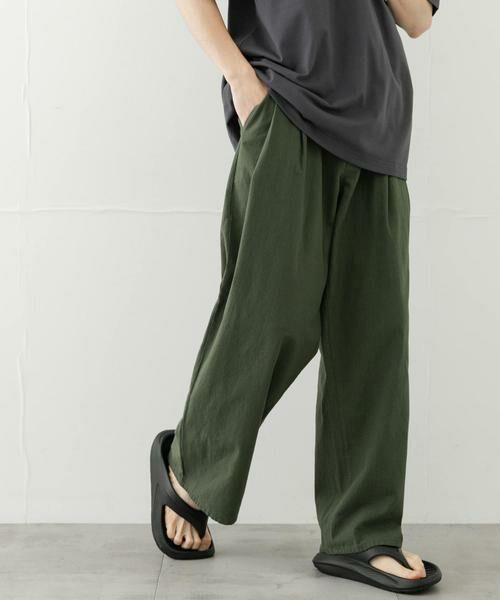 SENSE OF PLACE by URBAN RESEARCH / センスオブプレイス バイ アーバンリサーチ その他パンツ | ドライタッチワイドパンツ | 詳細1