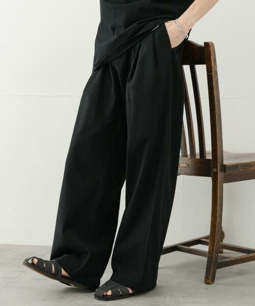 SENSE OF PLACE by URBAN RESEARCH / センスオブプレイス バイ アーバンリサーチ その他パンツ | ドライタッチワイドパンツ | 詳細11