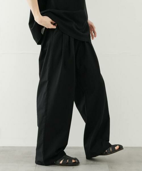 SENSE OF PLACE by URBAN RESEARCH / センスオブプレイス バイ アーバンリサーチ その他パンツ | ドライタッチワイドパンツ | 詳細13