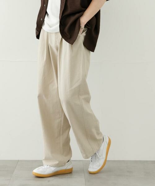 SENSE OF PLACE by URBAN RESEARCH / センスオブプレイス バイ アーバンリサーチ その他パンツ | ドライタッチワイドパンツ | 詳細20