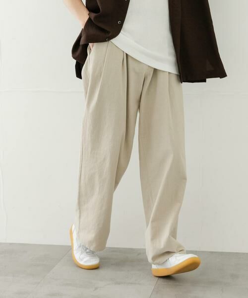 SENSE OF PLACE by URBAN RESEARCH / センスオブプレイス バイ アーバンリサーチ その他パンツ | ドライタッチワイドパンツ | 詳細22