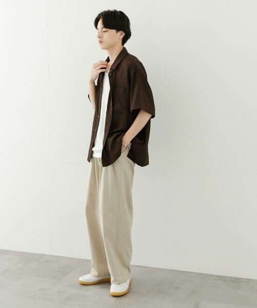 SENSE OF PLACE by URBAN RESEARCH / センスオブプレイス バイ アーバンリサーチ その他パンツ | ドライタッチワイドパンツ | 詳細24