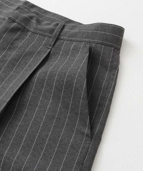 SENSE OF PLACE by URBAN RESEARCH / センスオブプレイス バイ アーバンリサーチ その他パンツ | 『セットアップ対応』『イージーケア/速乾』リネンライクピンストライプワイドスラックス | 詳細13