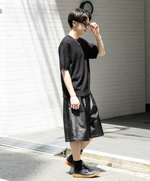 SENSE OF PLACE by URBAN RESEARCH / センスオブプレイス バイ アーバンリサーチ ショート・ハーフ・半端丈パンツ | FLワイドショートパンツ | 詳細14