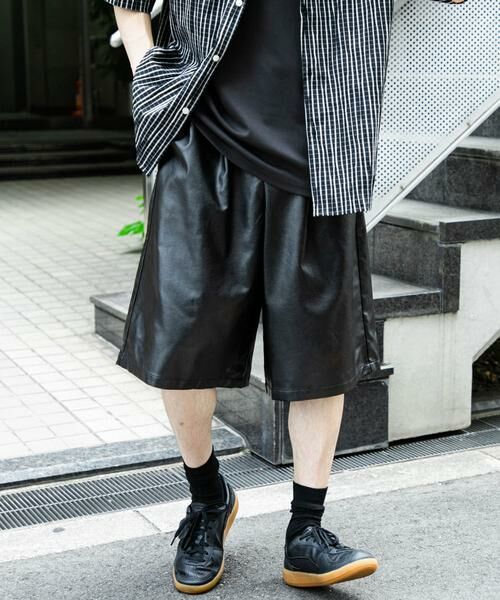 SENSE OF PLACE by URBAN RESEARCH / センスオブプレイス バイ アーバンリサーチ ショート・ハーフ・半端丈パンツ | FLワイドショートパンツ | 詳細2