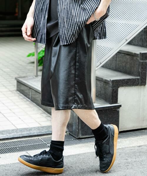 SENSE OF PLACE by URBAN RESEARCH / センスオブプレイス バイ アーバンリサーチ ショート・ハーフ・半端丈パンツ | FLワイドショートパンツ | 詳細3