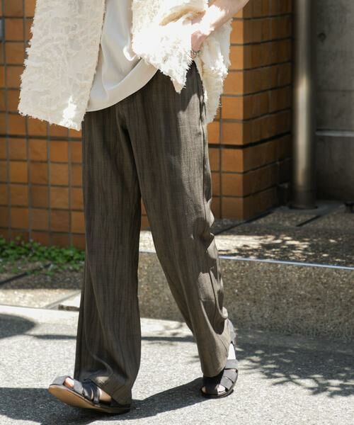SENSE OF PLACE by URBAN RESEARCH / センスオブプレイス バイ アーバンリサーチ その他パンツ | シャドースラブフレアパンツ | 詳細3