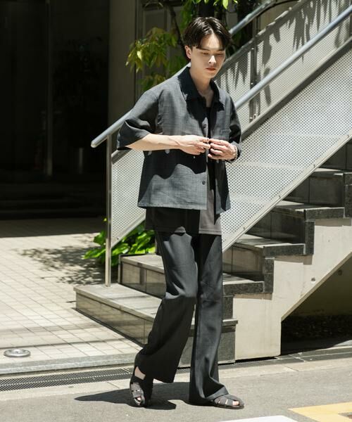 SENSE OF PLACE by URBAN RESEARCH / センスオブプレイス バイ アーバンリサーチ その他パンツ | シャドースラブフレアパンツ | 詳細18