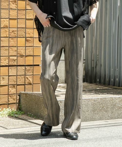 SENSE OF PLACE by URBAN RESEARCH / センスオブプレイス バイ アーバンリサーチ その他パンツ | シャドースラブフレアパンツ | 詳細24