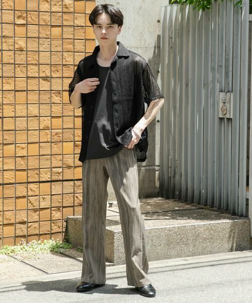 SENSE OF PLACE by URBAN RESEARCH / センスオブプレイス バイ アーバンリサーチ その他パンツ | シャドースラブフレアパンツ | 詳細25