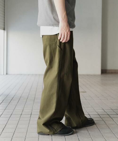 SENSE OF PLACE by URBAN RESEARCH / センスオブプレイス バイ アーバンリサーチ その他パンツ | カツラギペインターワイドパンツ | 詳細3