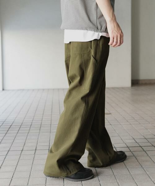 SENSE OF PLACE by URBAN RESEARCH / センスオブプレイス バイ アーバンリサーチ その他パンツ | カツラギペインターワイドパンツ | 詳細4