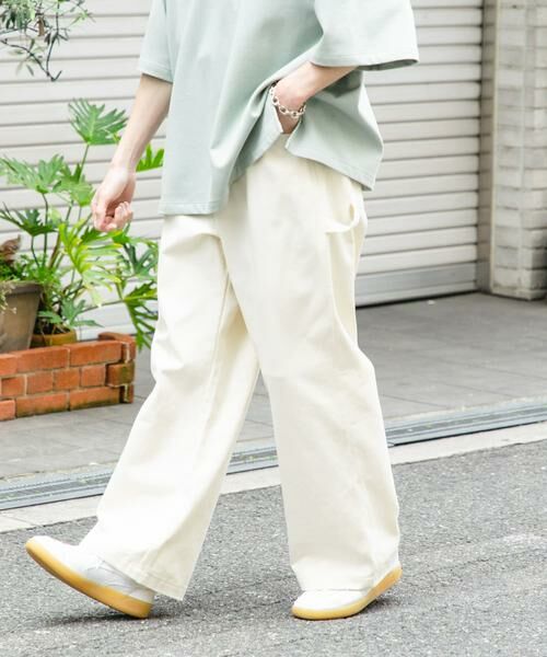 SENSE OF PLACE by URBAN RESEARCH / センスオブプレイス バイ アーバンリサーチ その他パンツ | カツラギペインターワイドパンツ | 詳細18