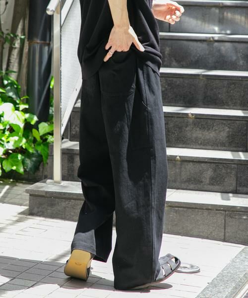 SENSE OF PLACE by URBAN RESEARCH / センスオブプレイス バイ アーバンリサーチ その他パンツ | カツラギペインターワイドパンツ | 詳細28