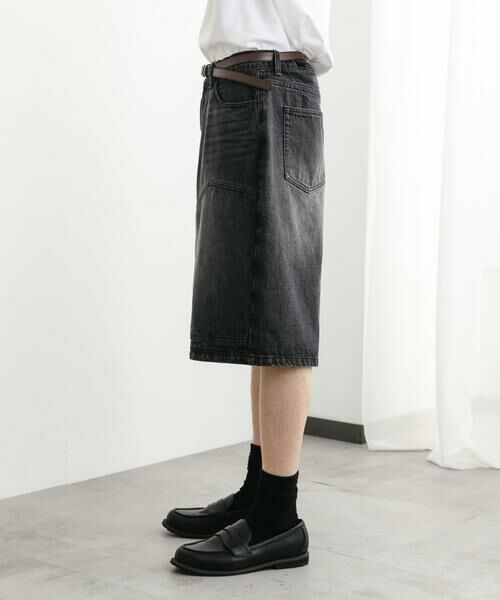 SENSE OF PLACE by URBAN RESEARCH / センスオブプレイス バイ アーバンリサーチ ショート・ハーフ・半端丈パンツ | ダブルニーワイドデニムショーツ | 詳細26