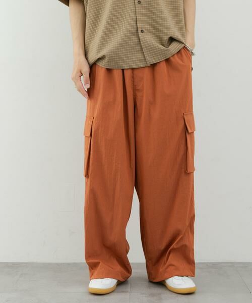 SENSE OF PLACE by URBAN RESEARCH / センスオブプレイス バイ アーバンリサーチ その他パンツ | ユーティリティワイドカーゴパンツ | 詳細1