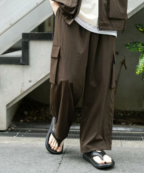 SENSE OF PLACE by URBAN RESEARCH / センスオブプレイス バイ アーバンリサーチ その他パンツ | ユーティリティワイドカーゴパンツ | 詳細11