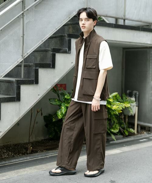 SENSE OF PLACE by URBAN RESEARCH / センスオブプレイス バイ アーバンリサーチ その他パンツ | ユーティリティワイドカーゴパンツ | 詳細15