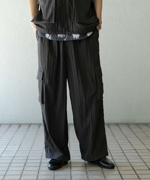 SENSE OF PLACE by URBAN RESEARCH / センスオブプレイス バイ アーバンリサーチ その他パンツ | ユーティリティワイドカーゴパンツ | 詳細18