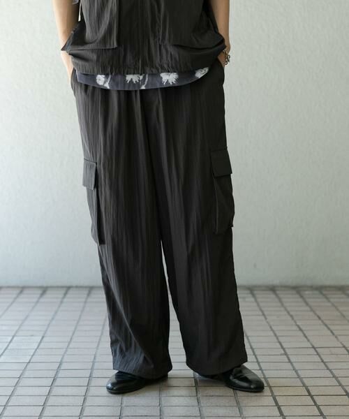 SENSE OF PLACE by URBAN RESEARCH / センスオブプレイス バイ アーバンリサーチ その他パンツ | ユーティリティワイドカーゴパンツ | 詳細19