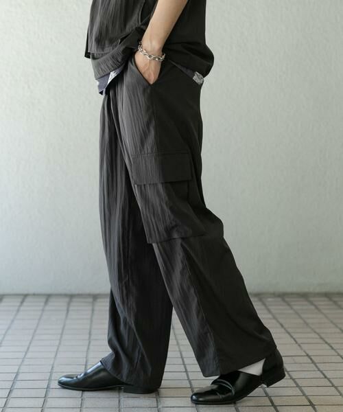 SENSE OF PLACE by URBAN RESEARCH / センスオブプレイス バイ アーバンリサーチ その他パンツ | ユーティリティワイドカーゴパンツ | 詳細21