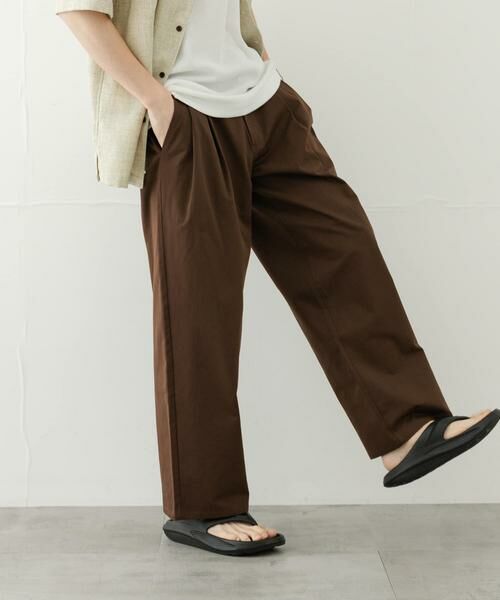 SENSE OF PLACE by URBAN RESEARCH / センスオブプレイス バイ アーバンリサーチ その他パンツ | 2タックワイドチノパンツ | 詳細11