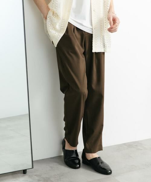 SENSE OF PLACE by URBAN RESEARCH / センスオブプレイス バイ アーバンリサーチ その他パンツ | ダブルタックテーパードパンツ | 詳細1