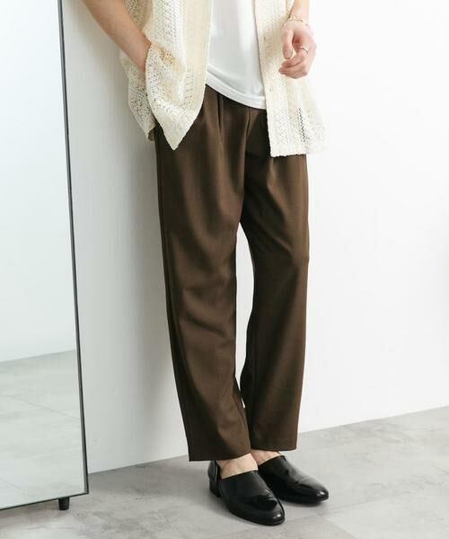 SENSE OF PLACE by URBAN RESEARCH / センスオブプレイス バイ アーバンリサーチ その他パンツ | ダブルタックテーパードパンツ | 詳細2