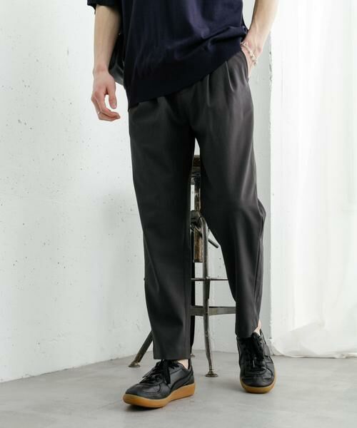 SENSE OF PLACE by URBAN RESEARCH / センスオブプレイス バイ アーバンリサーチ その他パンツ | ダブルタックテーパードパンツ | 詳細17