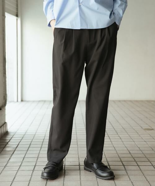 SENSE OF PLACE by URBAN RESEARCH / センスオブプレイス バイ アーバンリサーチ その他パンツ | ダブルタックテーパードパンツ | 詳細24