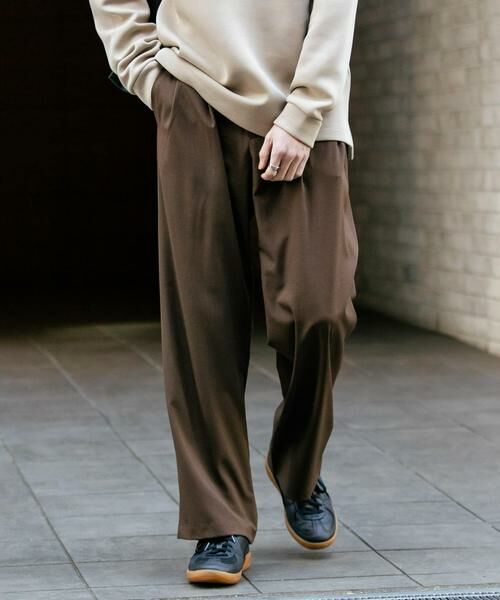 SENSE OF PLACE by URBAN RESEARCH / センスオブプレイス バイ アーバンリサーチ その他パンツ | ダブルタックワイドパンツ | 詳細3