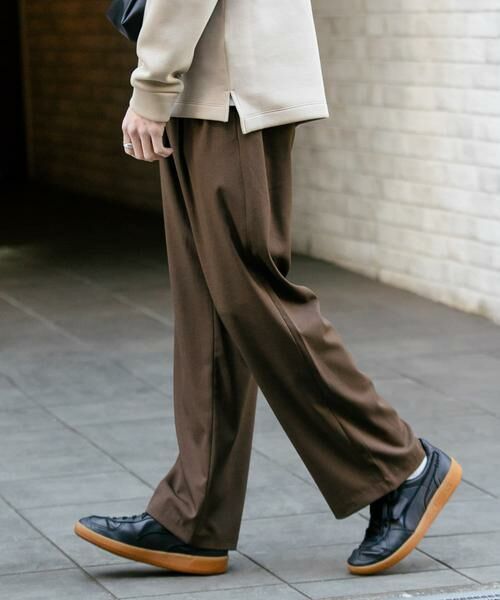 SENSE OF PLACE by URBAN RESEARCH / センスオブプレイス バイ アーバンリサーチ その他パンツ | ダブルタックワイドパンツ | 詳細4
