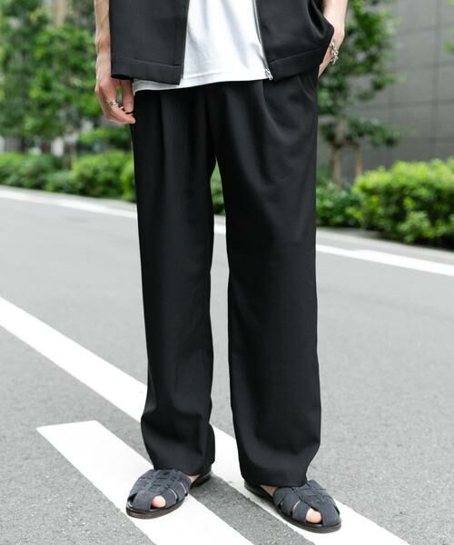 SENSE OF PLACE by URBAN RESEARCH / センスオブプレイス バイ アーバンリサーチ その他パンツ | ダブルタックワイドパンツ | 詳細17