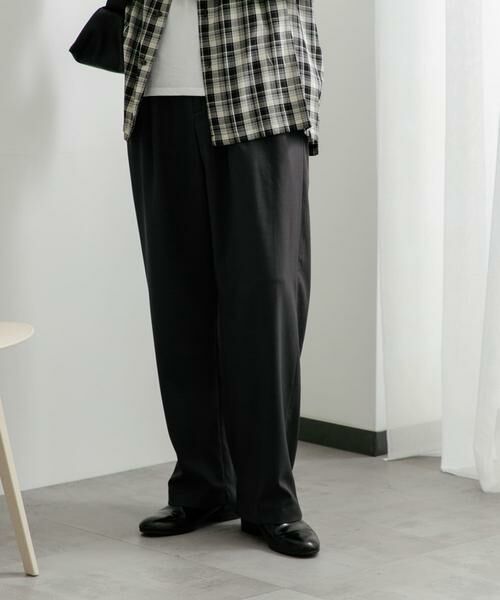 SENSE OF PLACE by URBAN RESEARCH / センスオブプレイス バイ アーバンリサーチ その他パンツ | ダブルタックワイドパンツ | 詳細27