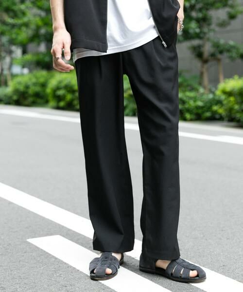 SENSE OF PLACE by URBAN RESEARCH / センスオブプレイス バイ アーバンリサーチ その他パンツ | ダブルタックワイドパンツ | 詳細18