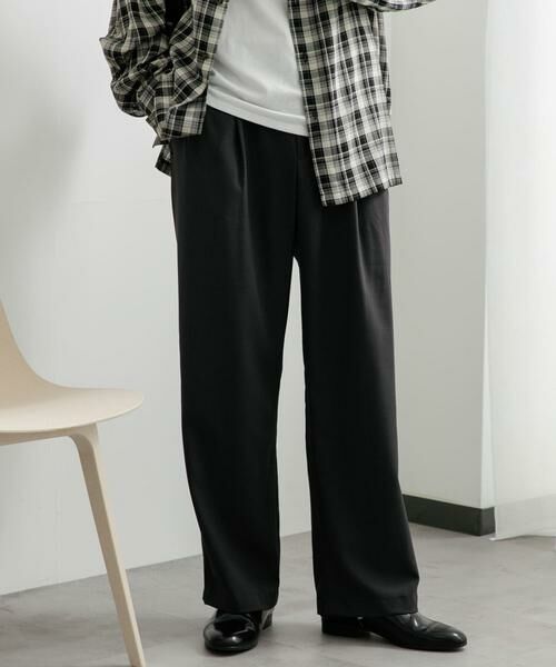 SENSE OF PLACE by URBAN RESEARCH / センスオブプレイス バイ アーバンリサーチ その他パンツ | ダブルタックワイドパンツ | 詳細23