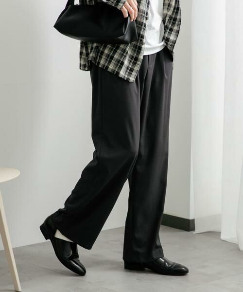SENSE OF PLACE by URBAN RESEARCH / センスオブプレイス バイ アーバンリサーチ その他パンツ | ダブルタックワイドパンツ | 詳細25